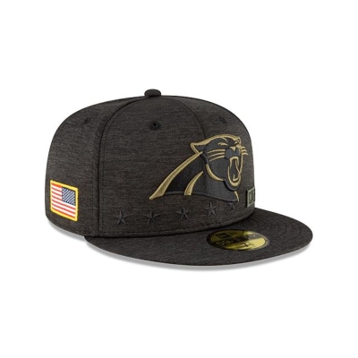 Sapca New Era Carolina Panthers NFL Salute To Service 59FIFTY Fitted - Negrii